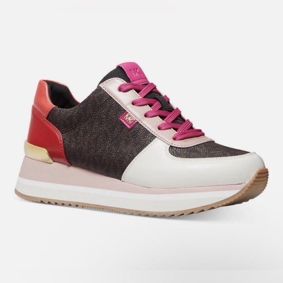 🥳HP🥳NIB Michael Kors Libby Trainers - Picture 6 of 15